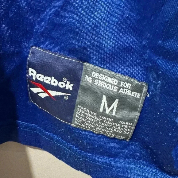 Vintage  Reebok New England Patriots Curtis Martin 90s NFL Football Jersey - Picture 3 of 8